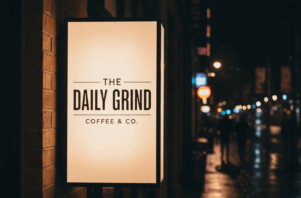 Reklama świetlna a wizerunek lokalnego biznesu